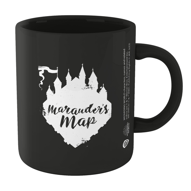 Harry Potter Marauders Map Mug - Black