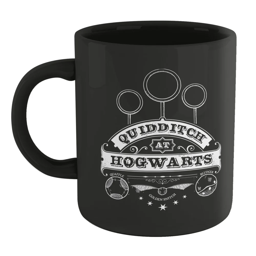 Harry Potter Quidditch At Hogwarts Mug - Black Image 1