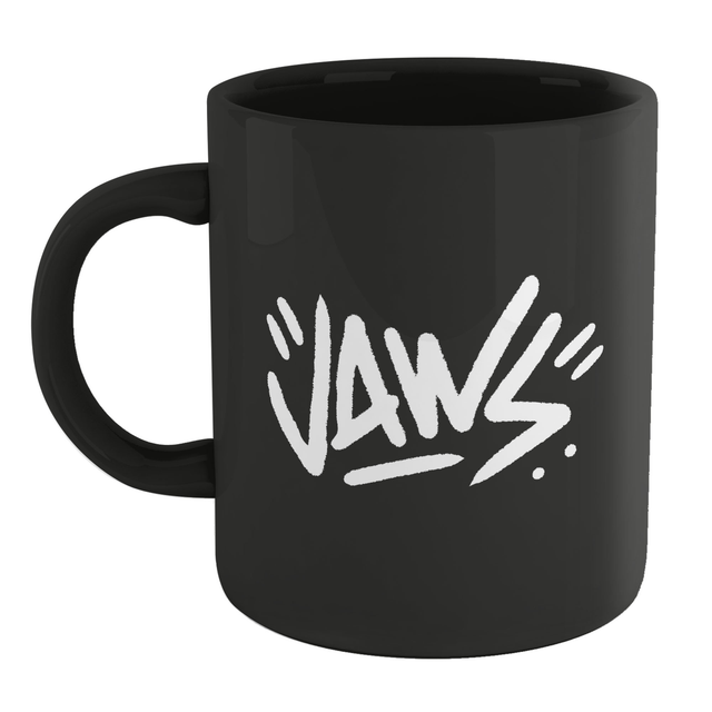 Jaws Doodle Mug - Black