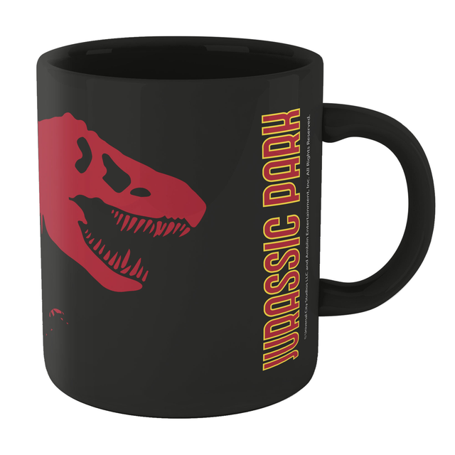 Jurassic Park T-Rex Skeleton Mug - Black