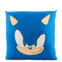 Sonic The Hedgehog Sonic Face Square Cushion - undefined undefined