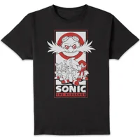 Sonic The Hedgehog Team Up Men's T-Shirt - Black - undefined undefined