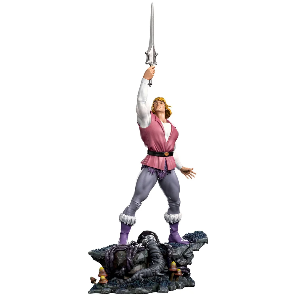 Iron Studios Masters of the Universe 1/10 Art Scale Figure Prince Adam Image 1