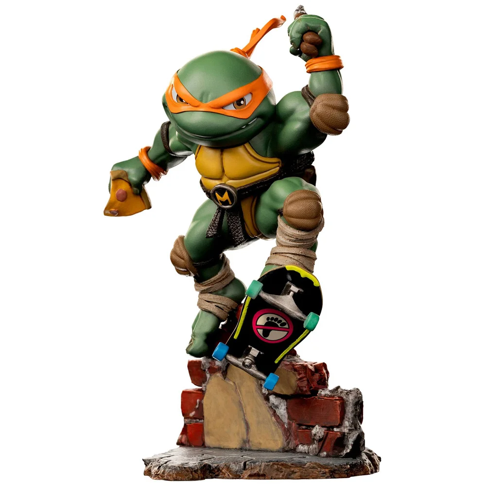 Iron Studios TMNT Minico Figure Michelangelo Image 1