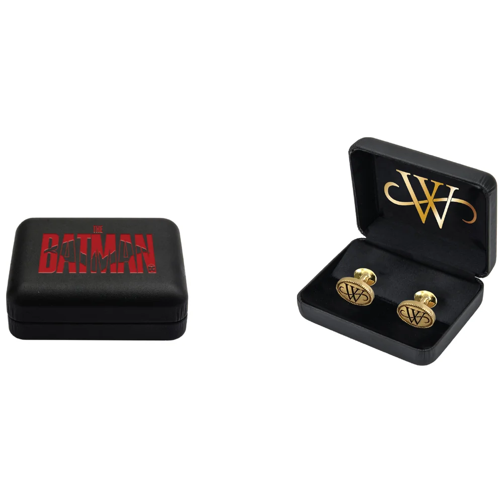 The Batman Wayne Cufflinks Limited Edition Replica Set - UK/EU Exclusive (Only 500 Available) Image 1