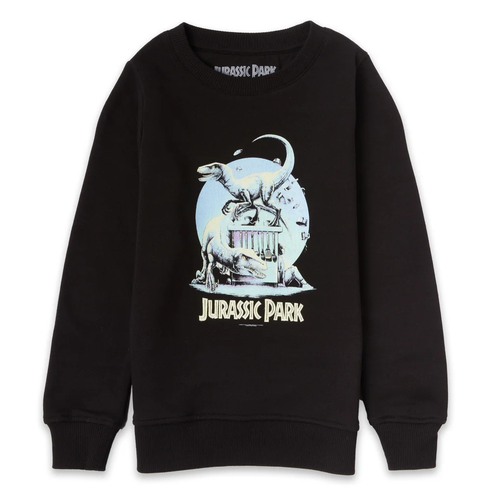 Luke Preece x Jurassic Park An Adventure 65 Million Years In The Making Kids' Sweatshirt - Black - 3-4 Years Image 1
