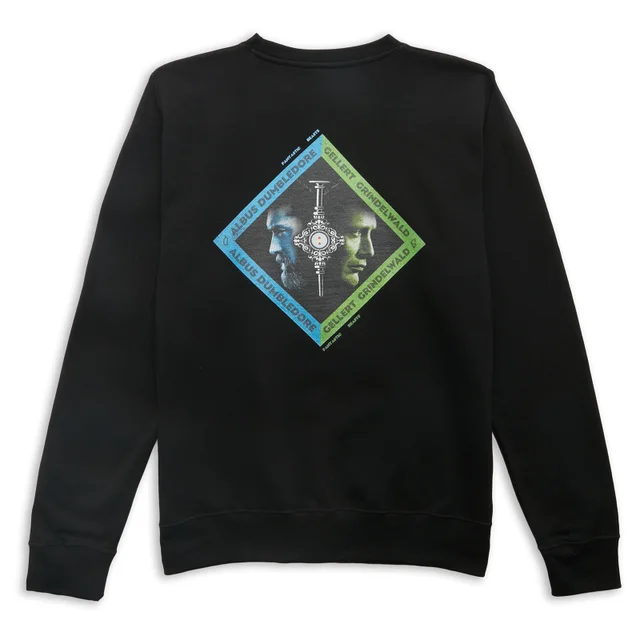 Fantastic Beasts Gellert Grindelwald & Albus Dumbledore Sweatshirt - Black