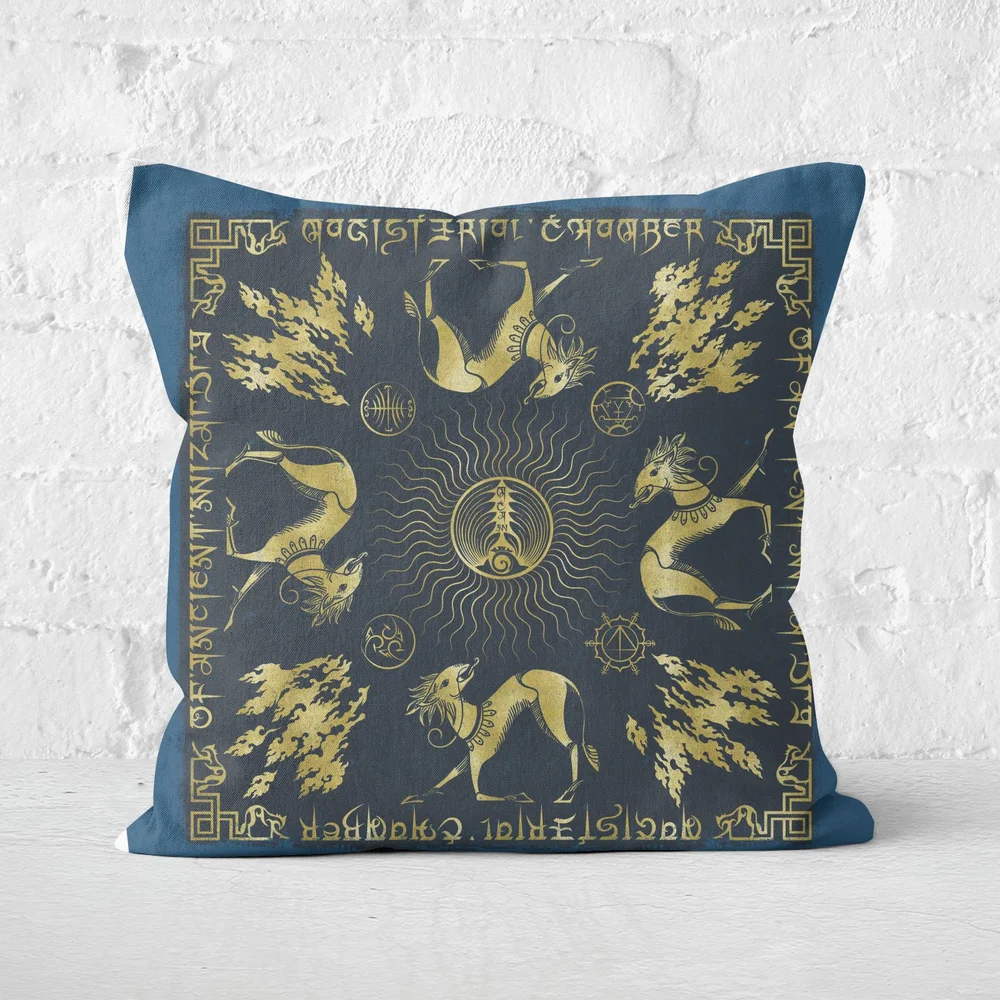 Decorsome x Fantastic Beasts Scenic Creatures Square Cushion - 40x40cm - Soft Touch Image 1