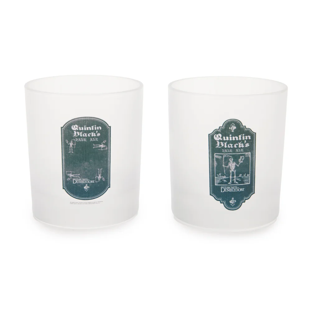 Fantastic Beasts Quintin Black's Glass Tumbler Image 1