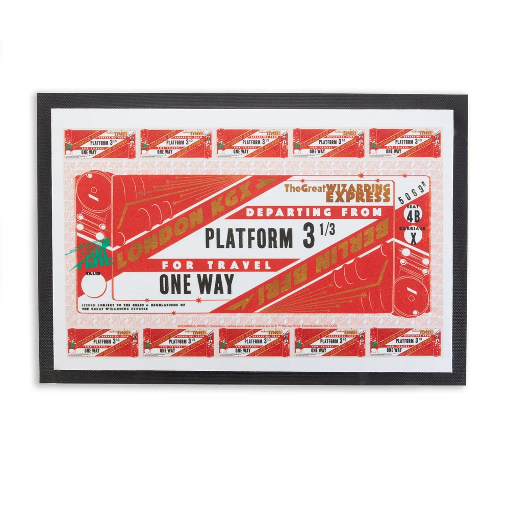 Decorsome x Fantastic Beasts The Great Wizarding Express Entrance Mat Image 1