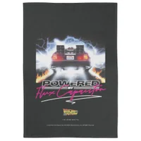 Back To The Future Powered By Flux Capacitor Tea Towel - undefined undefined