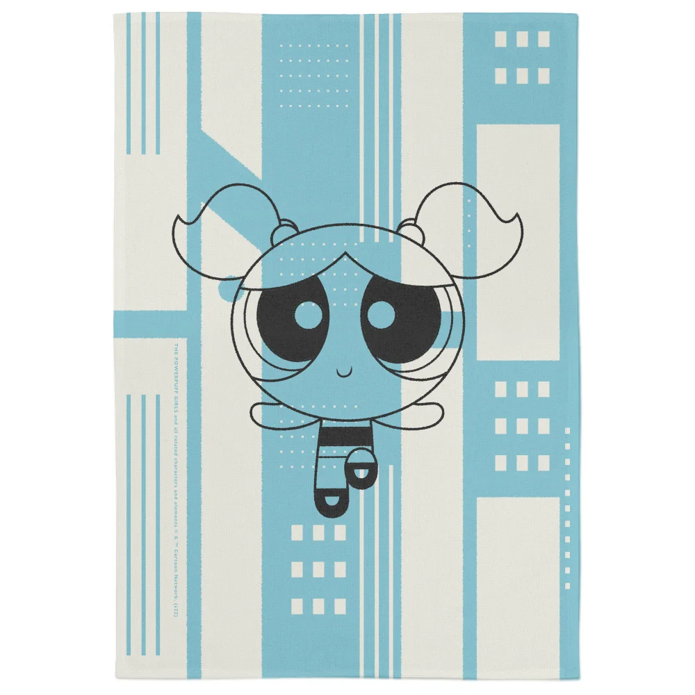 Powerpuff Girls Bubbles Tea Towel Image 1