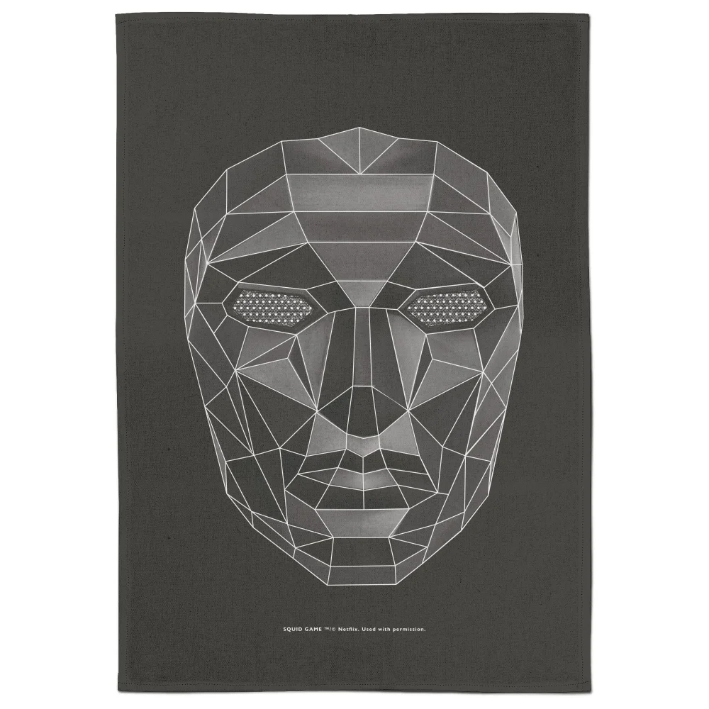 Squid Game Front Man Mask Tea Towel Image 1