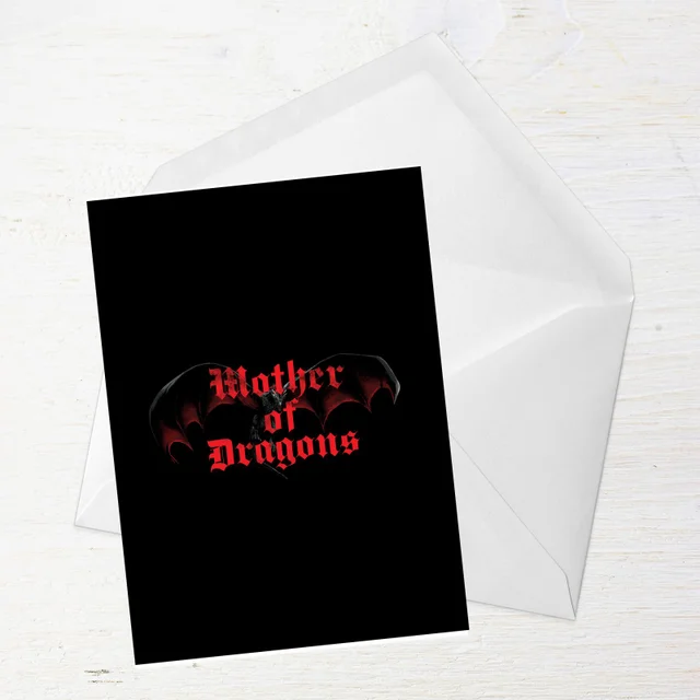 Game of Thrones Mother Of Dragons Greetings Card