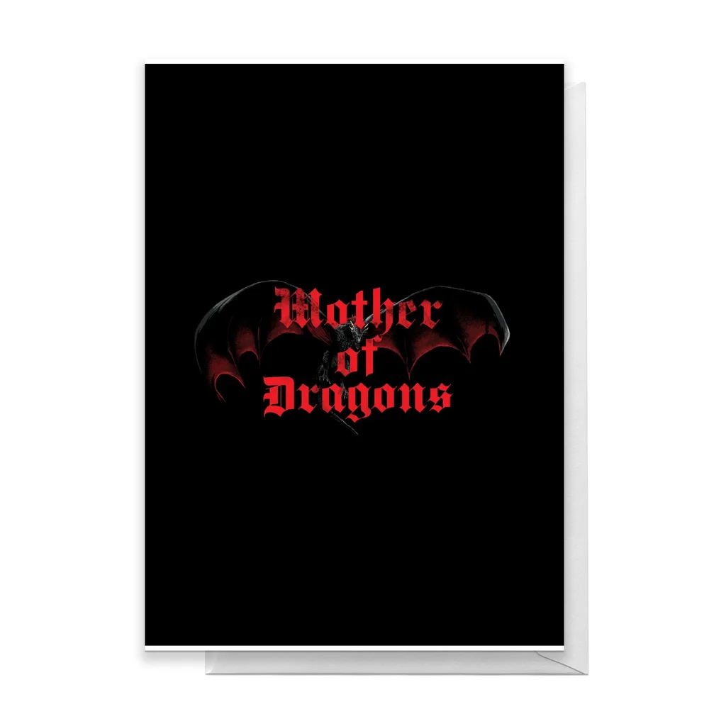 Game of Thrones Mother Of Dragons Greetings Card - Standard Card Image 1
