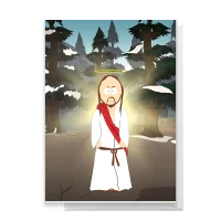 South Park Jesus Greetings Card - undefined undefined