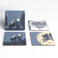 E.T. the Extra-Terrestrial E.T. Scenes Coaster Set - undefined undefined