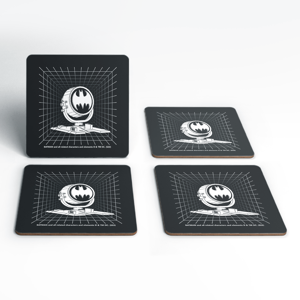 Batman Arkham Asylum Coaster Set Image 1