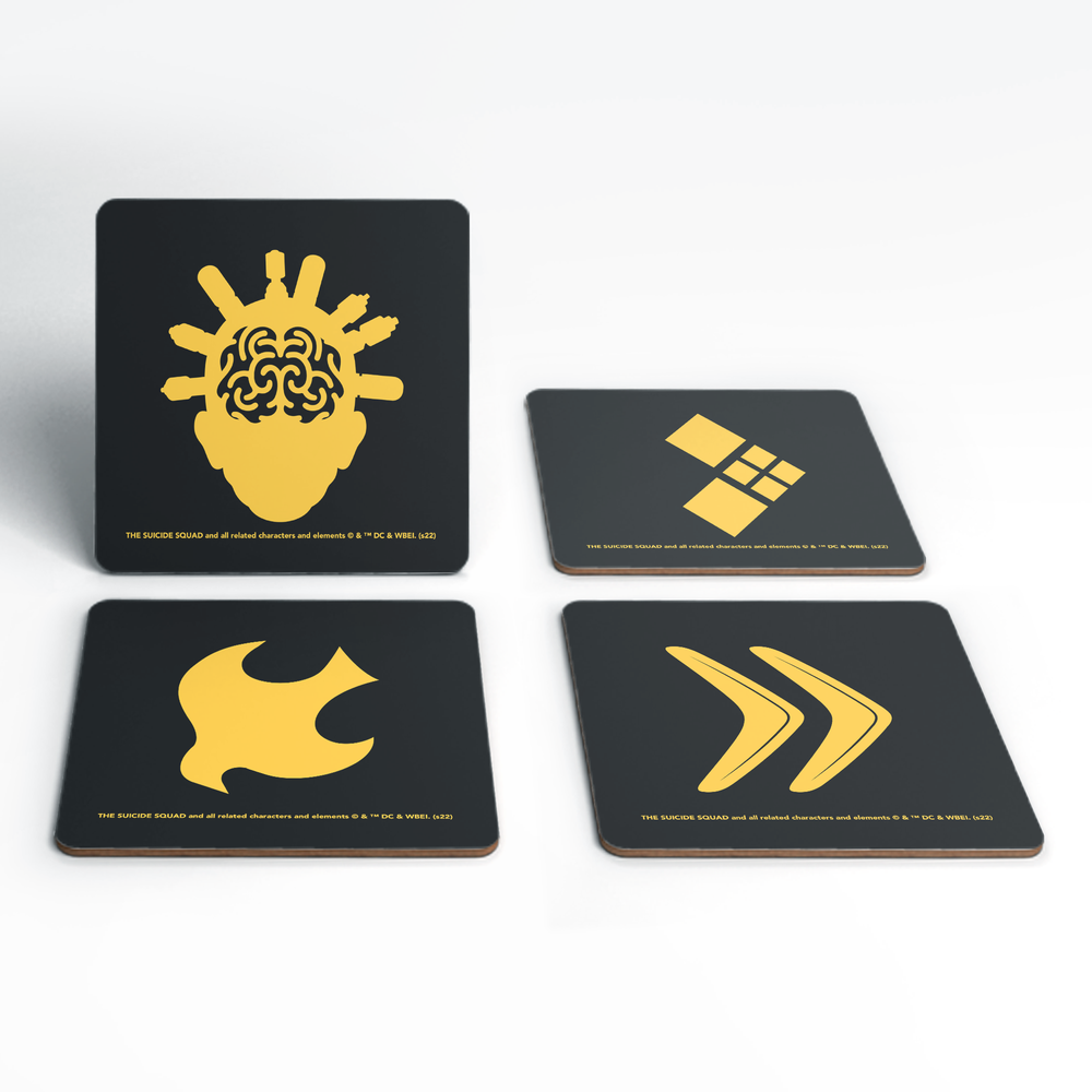 Suicide Squad Suicide Squad Icons 2 Coaster Set Image 1