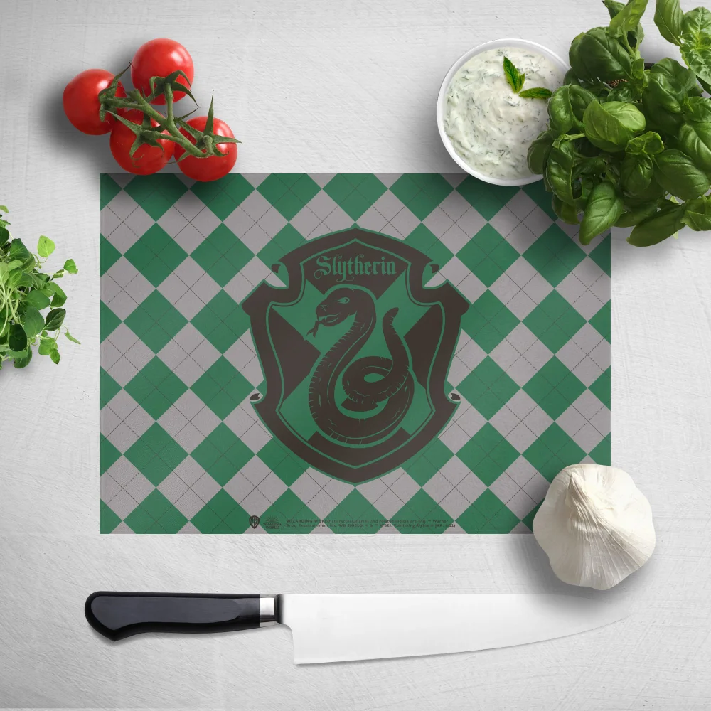Harry Potter Slytherin House Chopping Board Image 1