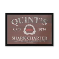 Jaws Quints Shark Charter Entrance Mat - undefined undefined