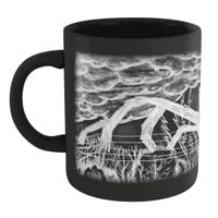Stranger Things Mind Flayer Drawing Mug - Black - undefined undefined
