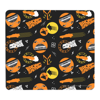 Back To The Future BTTF Icons Gaming Mouse Mat - undefined undefined