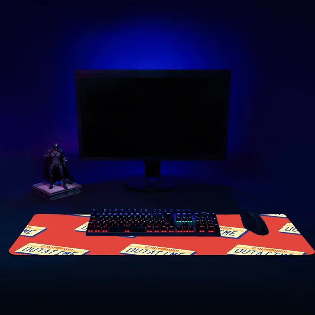 Back To The Future Outtatime Gaming Mouse Mat