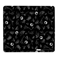 Jurassic Park Outline Dinosaurs Gaming Mouse Mat