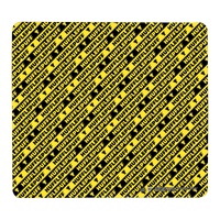 Harry Potter Hufflepuff Pattern Gaming Mouse Mat - undefined undefined