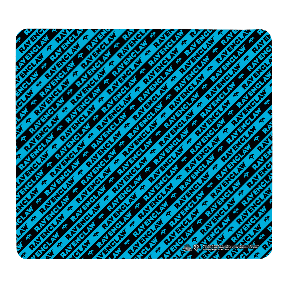 Harry Potter Ravenclaw Pattern Gaming Mouse Mat - Small Image 1