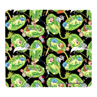 Rick and Morty Portals Gaming Mouse Mat