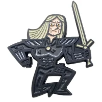 DUST! The Witcher - Geralt Enamel Pin Badge - Limited Edition Exclusive To Zavvi - undefined undefined