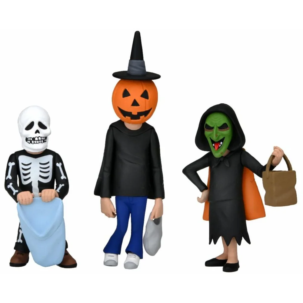 NECA Halloween 3 Season Of The Witch Toony Terrors Trick Or Treaters 6 Inch Scale 3-Pack Action Figures (Michael Myers) Image 1