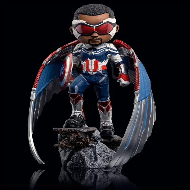 Iron Studios Marvel Comics Captain America Sam Wilson Mini Co Figure