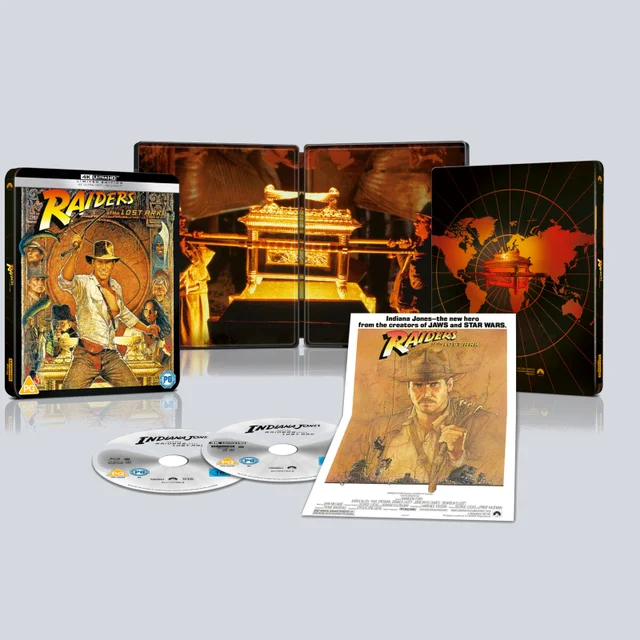 Raiders of the Lost Ark - 4K Ultra HD Steelbook (Includes Blu-ray)