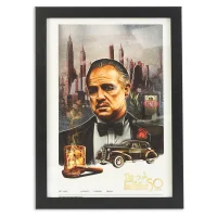 The Godfather 50 Years Art Print Giclee Art Print - undefined undefined
