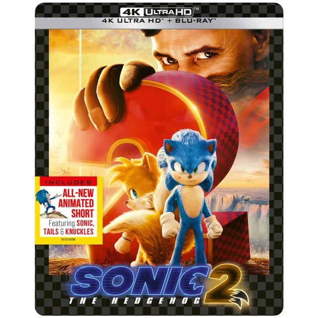 Sonic The Hedgehog 2 - 4K Ultra HD Steelbook