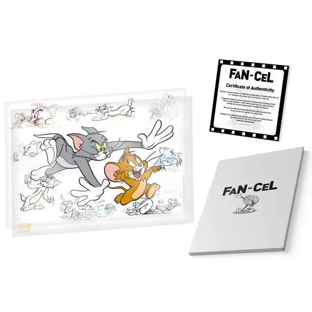 Fan-Cel Tom & Jerry Limited Edition Cell Artwork