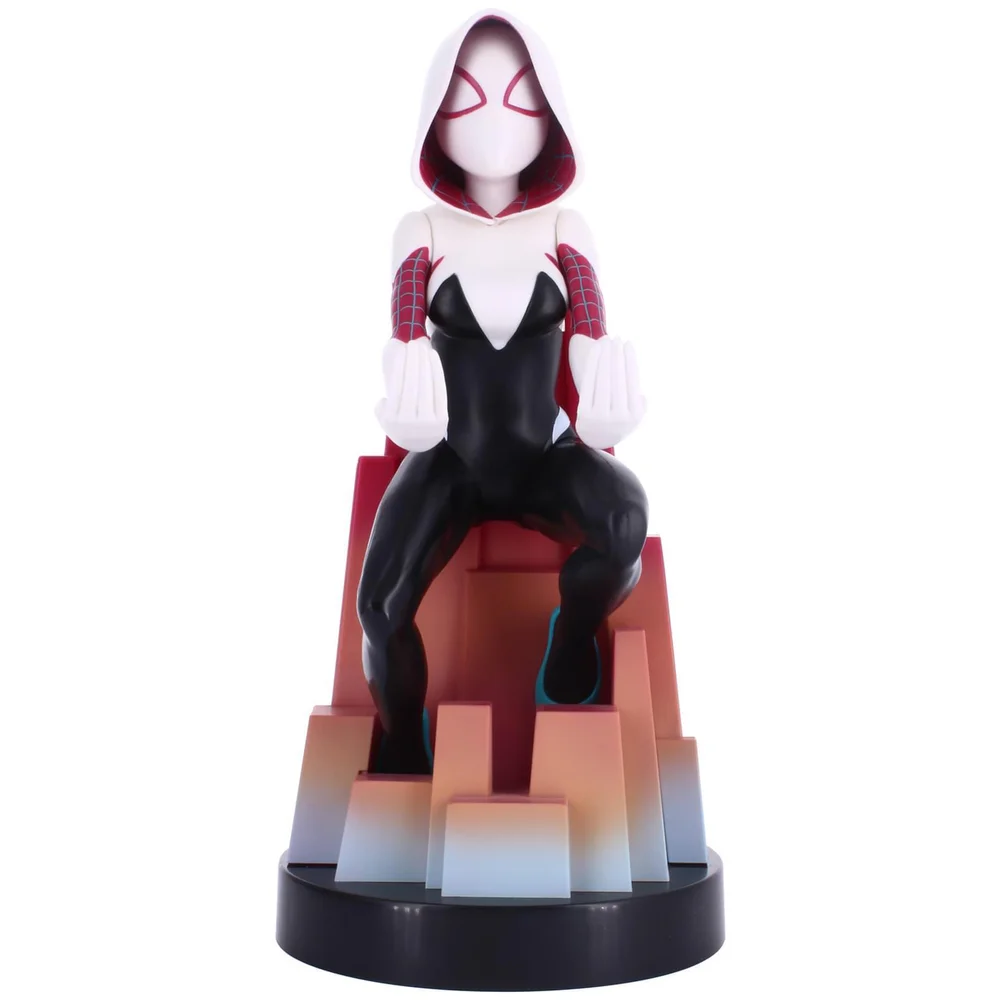 Cable Guys Marvel Spider-Man Spider-Gwen Controller and Smartphone Stand Image 1