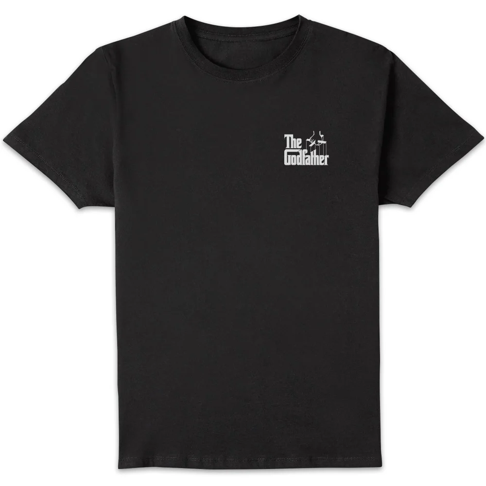 The Godfather Logo Unisex T-Shirt - Black - S Image 1