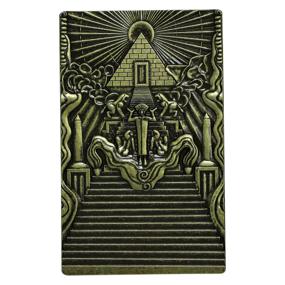 DUST! Ghostbusters Gozers Temple Door Ingot Key - Limited Edition Zavvi Exclusive Image 1