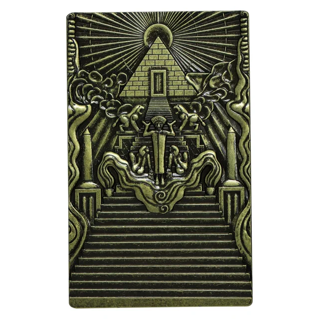 DUST! Ghostbusters Gozers Temple Door Ingot Key - Limited Edition Zavvi Exclusive