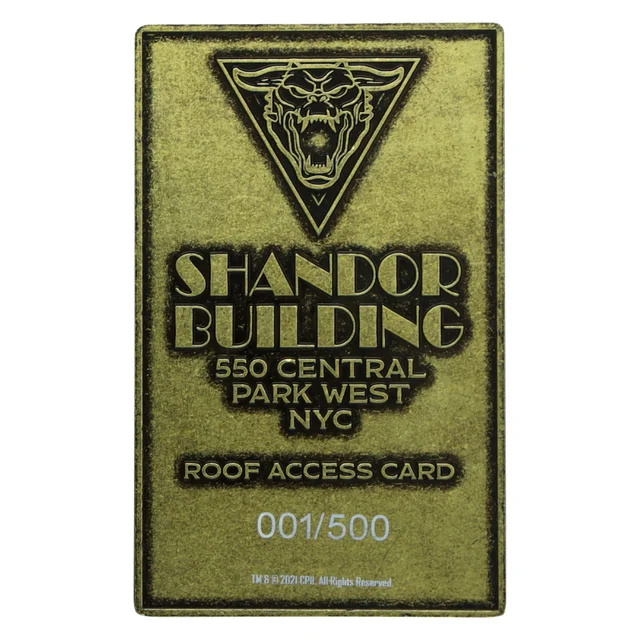 DUST! Ghostbusters Gozers Temple Door Ingot Key - Limited Edition Zavvi Exclusive