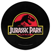 Jurassic Park Jurassic Park Logo Round Bath Mat - undefined undefined