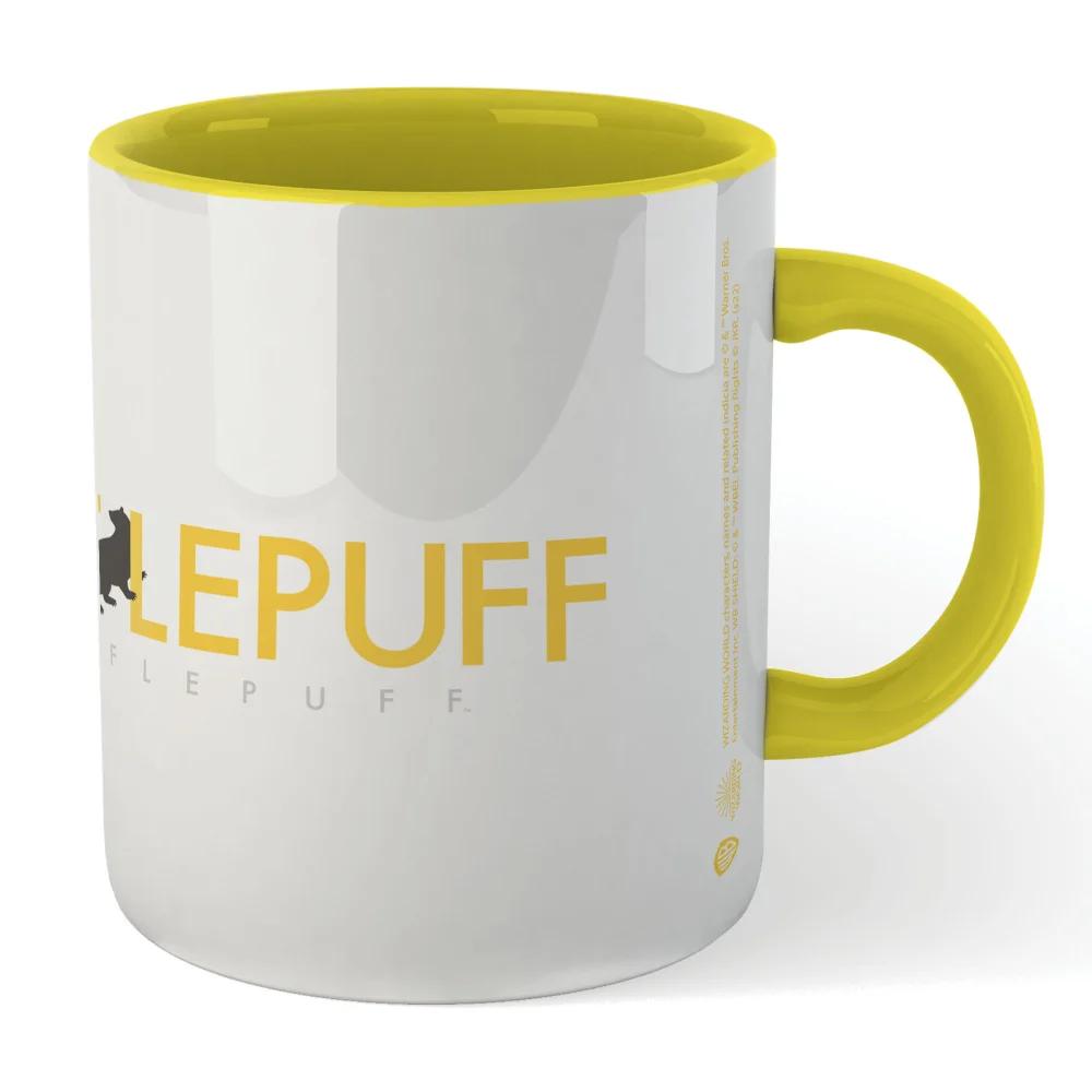 Harry Potter Hufflepuff Mug - Yellow Image 1