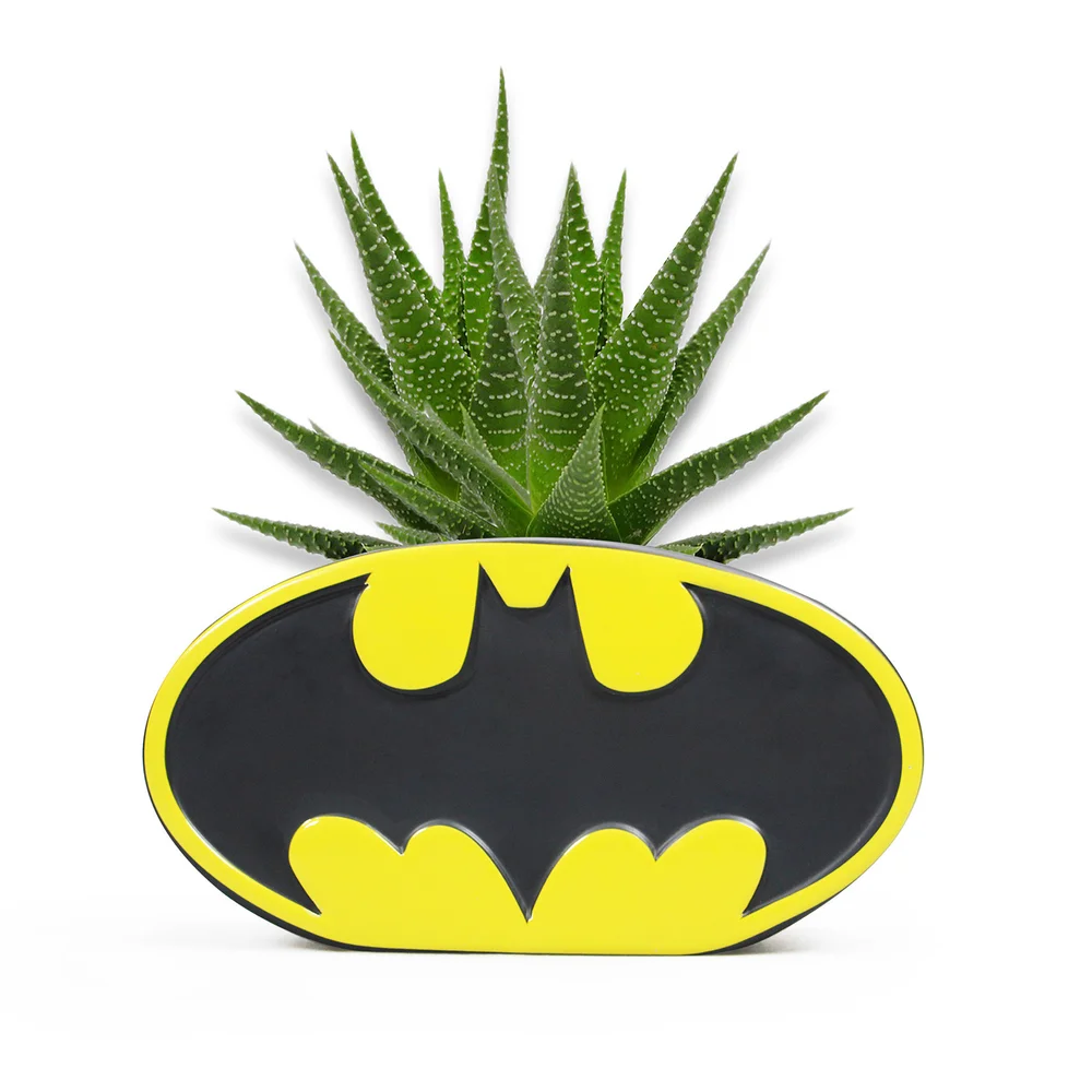 DC Comics Batman Logo Planter Image 1