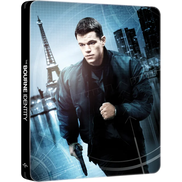 The Bourne Identity 20th Anniversary Limited Edition Zavvi Exclusive 4K Ultra Steelbook (includes Blu-ray)