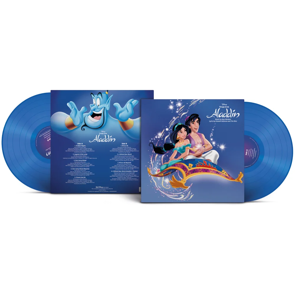 Songs from Aladdin (30th Anniversary) (Ocean Blue Colour Vinyl) Vinyl Image 1