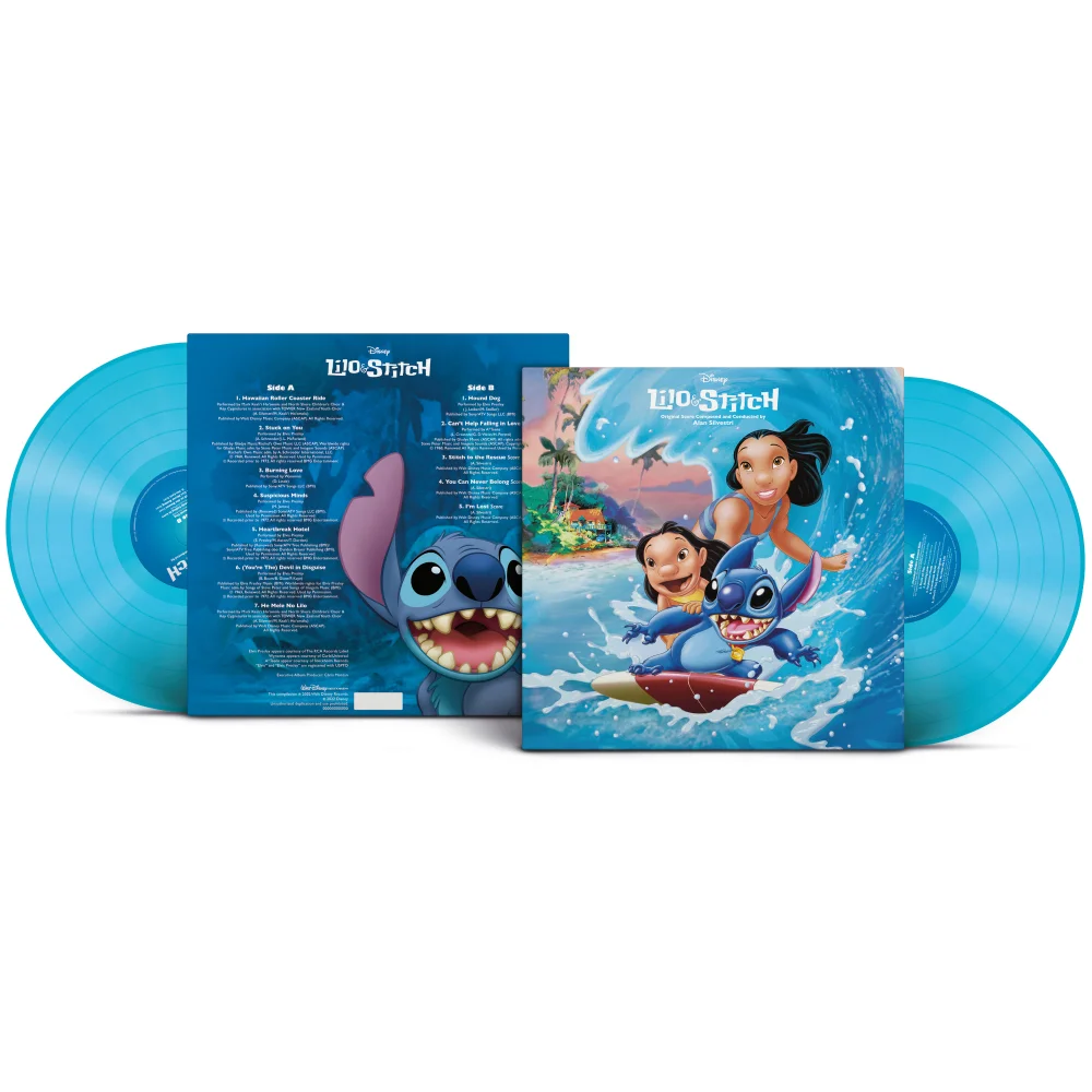 Lilo & Stitch (20th Anniversary) (Curacao Transparent Colour Vinyl) Vinyl Image 1